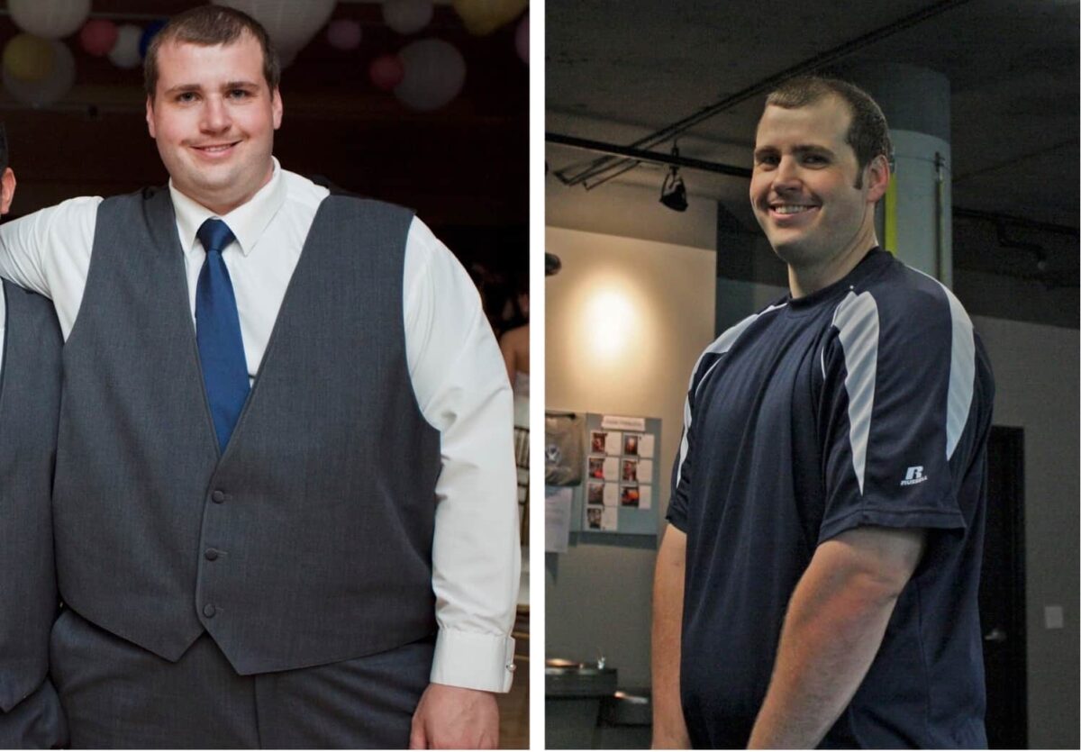 John Adams Before and After Personal Training at Core Results